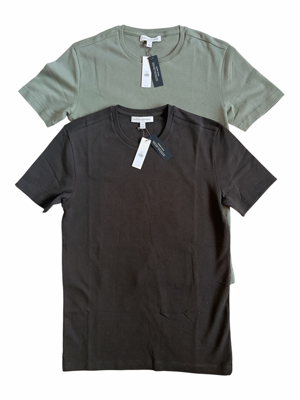 Banana Republic Men's Luxury Touch Crew Neck Tees